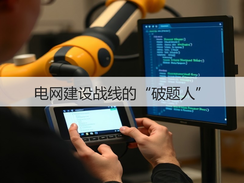 电网建设战线的“破题人”