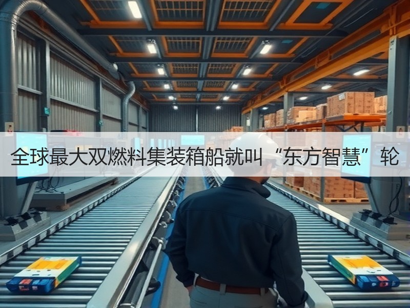 全球最大双燃料集装箱船就叫“东方智慧”轮