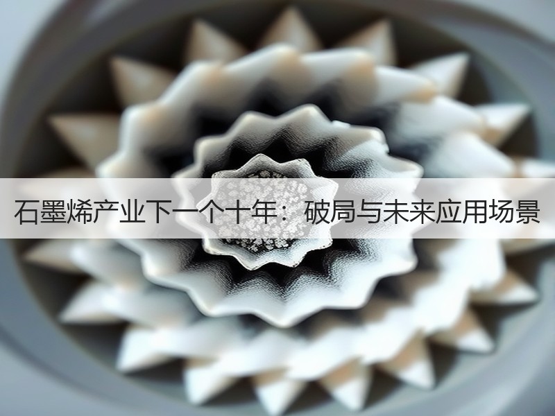 石墨烯产业下一个十年：破局与未来应用场景