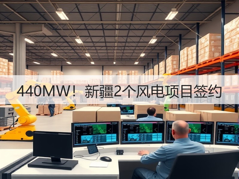 440MW！新疆2个风电项目签约