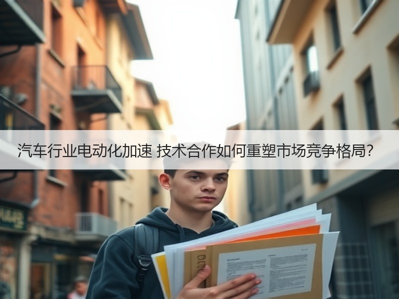 汽车行业电动化加速 技术合作如何重塑市场