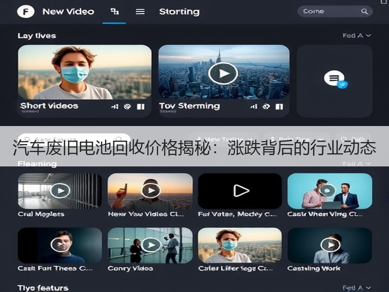 汽车废旧电池回收价格揭秘：涨跌背后的行业