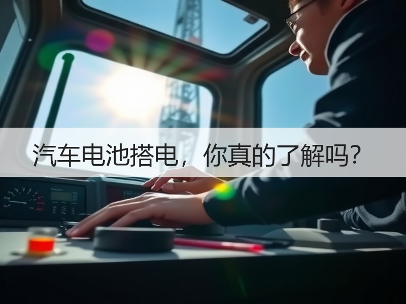 汽车电池搭电，你真的了解吗？