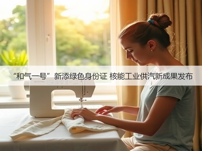 “和气一号”新添绿色身份证 核能工业供汽
