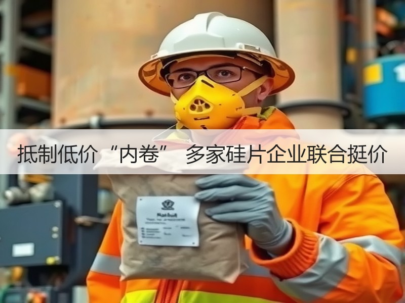 抵制低价“内卷” 多家硅片企业联合挺价