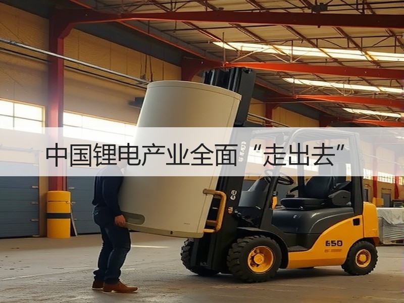 中国锂电产业全面“走出去”