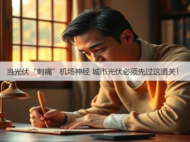 当光伏“刺痛”机场神经 城市光伏必须先过
