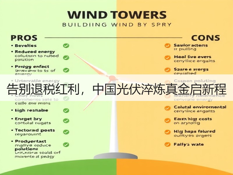 告别退税红利，中国光伏淬炼真金启新程