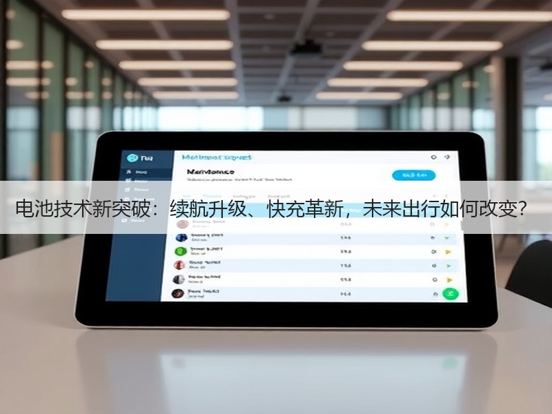 电池技术新突破：续航升级、快充革新，未来