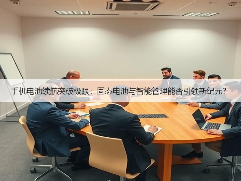 手机电池续航突破极限：固态电池与智能管理