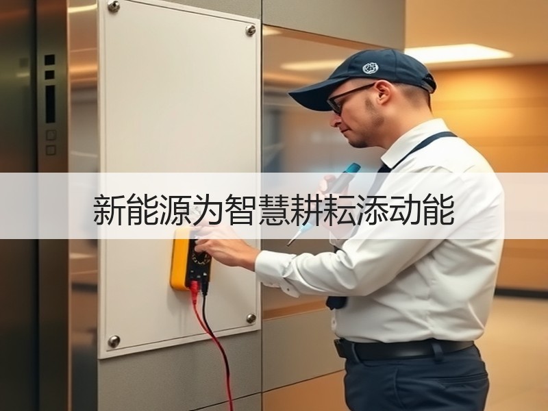 新能源为智慧耕耘添动能