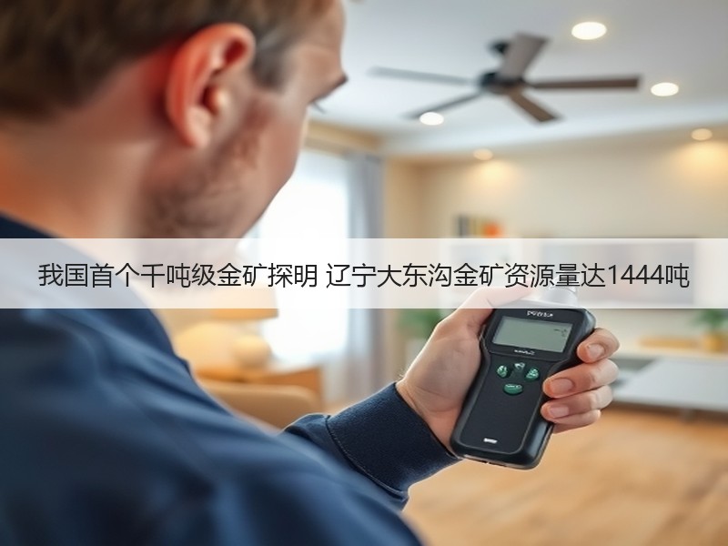 我国首个千吨级金矿探明 辽宁大东沟金矿资