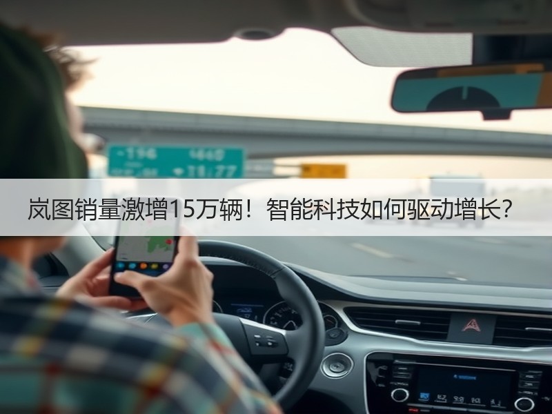 岚图销量激增15万辆！智能科技如何驱动增