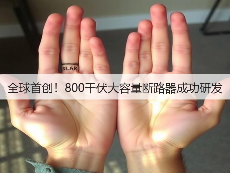 全球首创！800千伏大容量断路器成功研发