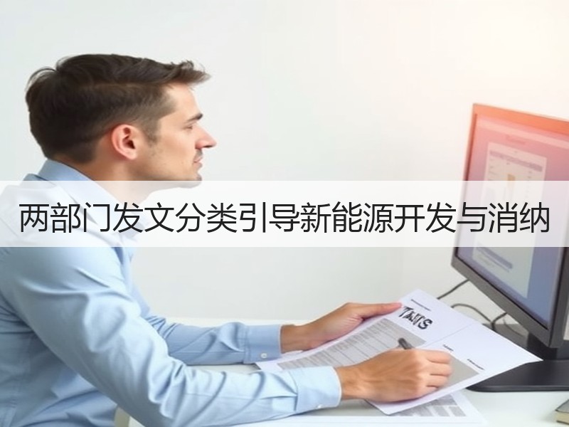 两部门发文分类引导新能源开发与消纳