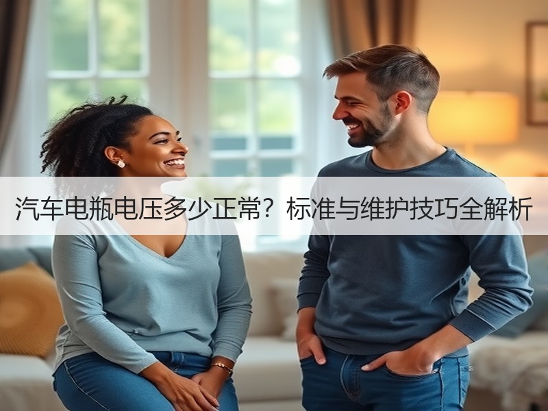 汽车电瓶电压多少正常？标准与维护技巧全解