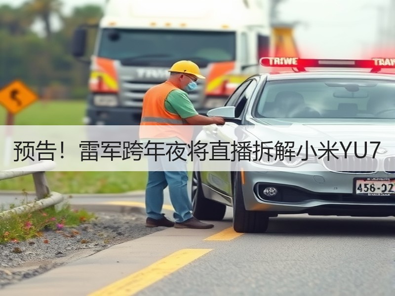 预告！雷军跨年夜将直播拆解小米YU7
