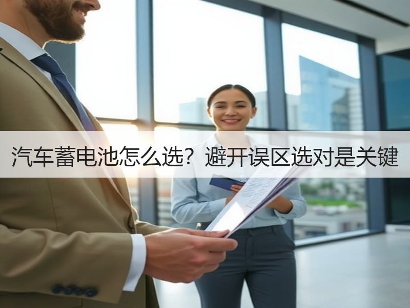 汽车蓄电池怎么选？避开误区选对是关键