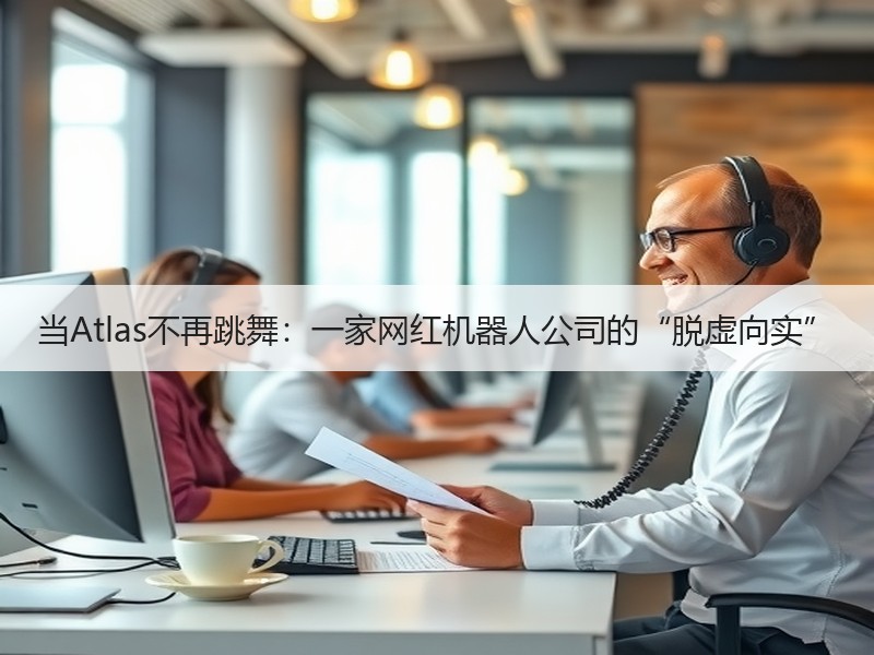 当Atlas不再跳舞：一家网红机器人公司