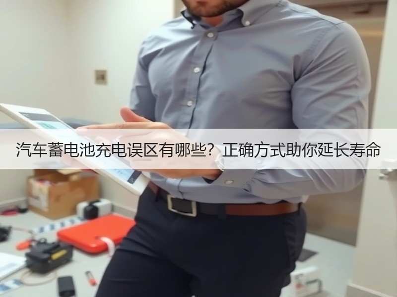 汽车蓄电池充电误区有哪些？正确方式助你延