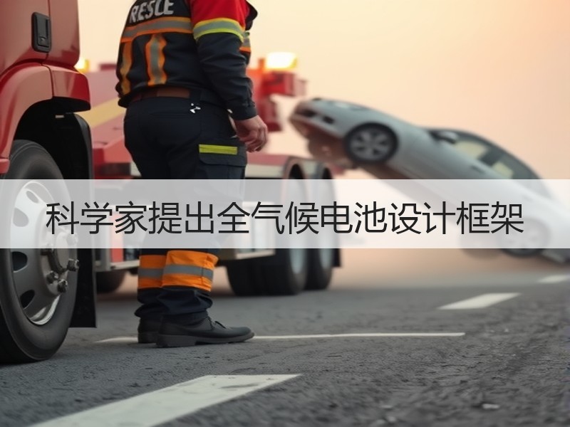 科学家提出全气候电池设计框架