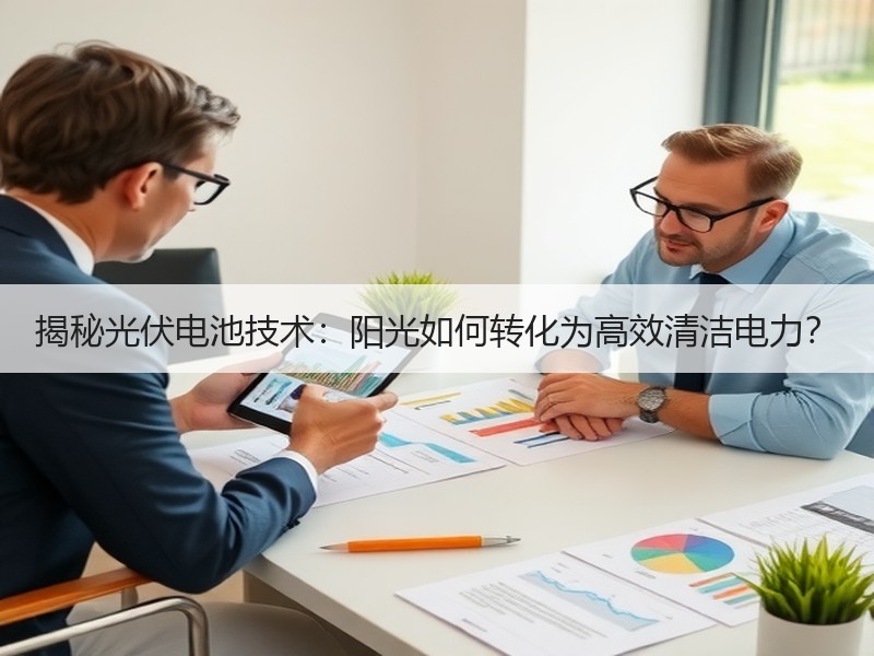 揭秘光伏电池技术：阳光如何转化为高效清洁