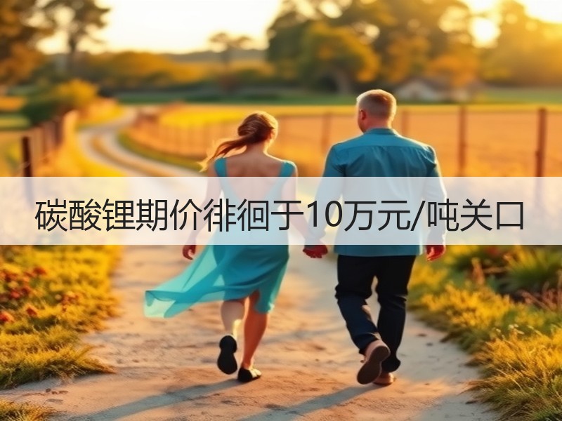碳酸锂期价徘徊于10万元/吨关口