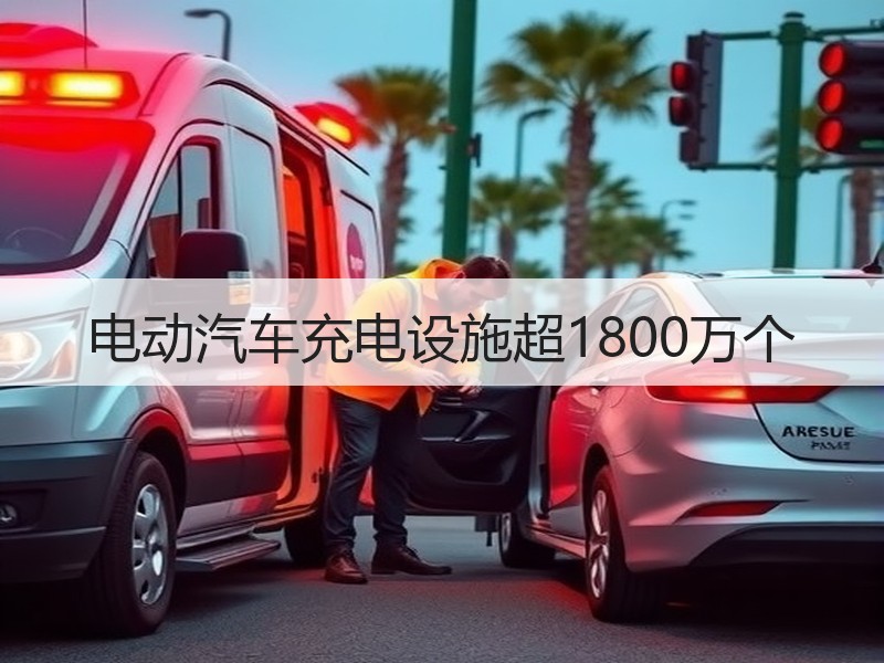电动汽车充电设施超1800万个