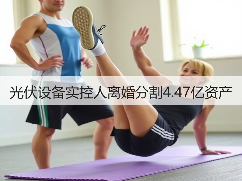 光伏设备实控人离婚分割4.47亿资产