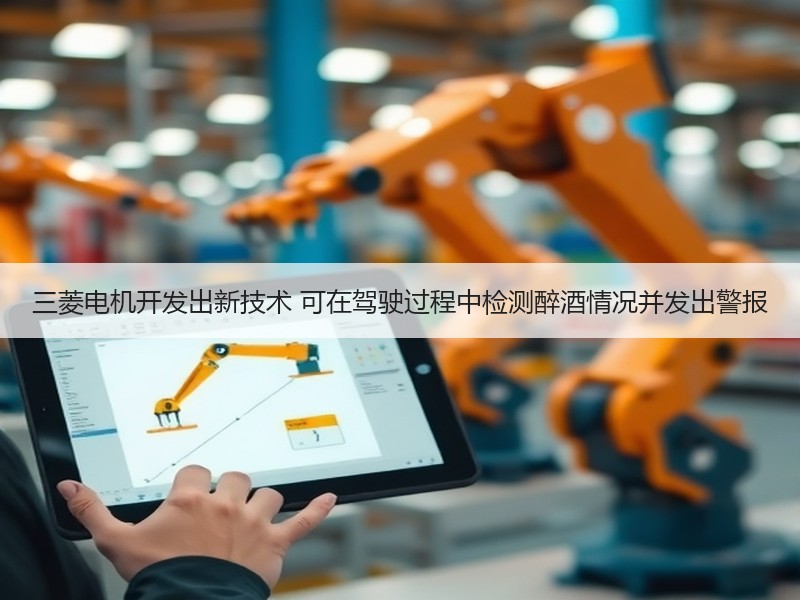 三菱电机开发出新技术 可在驾驶过程中检测