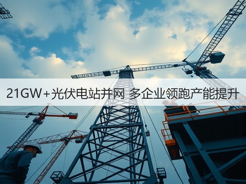 21GW+光伏电站并网 多企业领跑产能提
