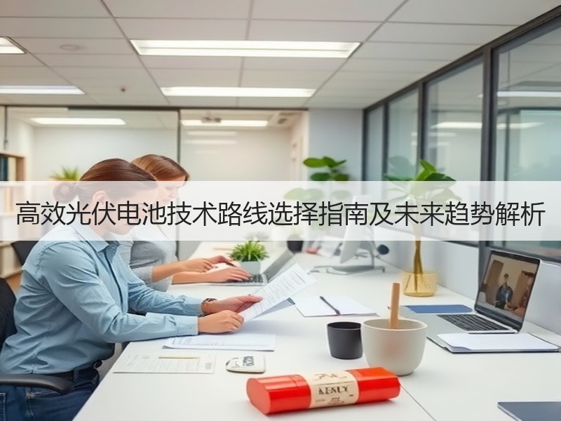 高效光伏电池技术路线选择指南及未来趋势解