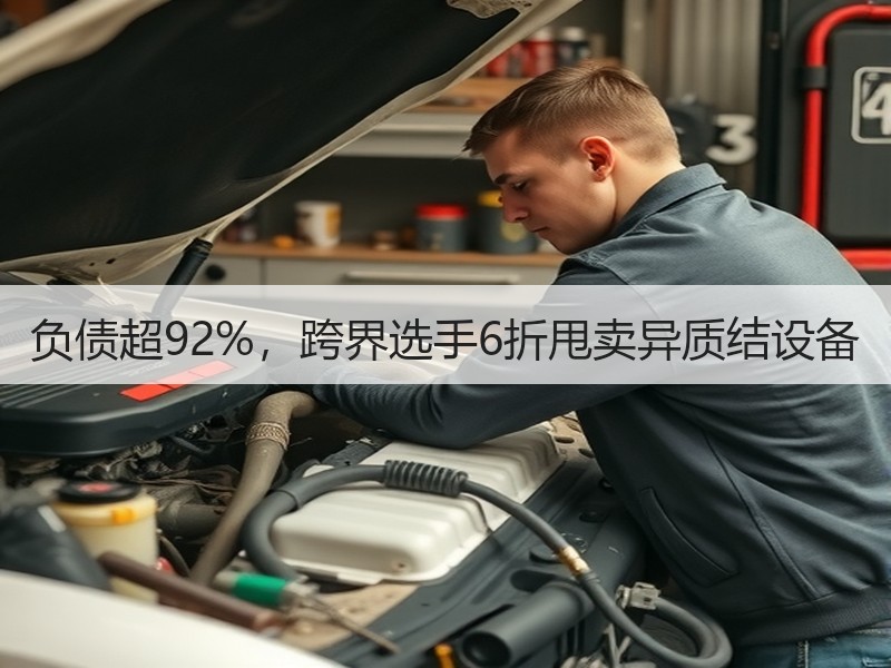 负债超92%，跨界选手6折甩卖异质结设备