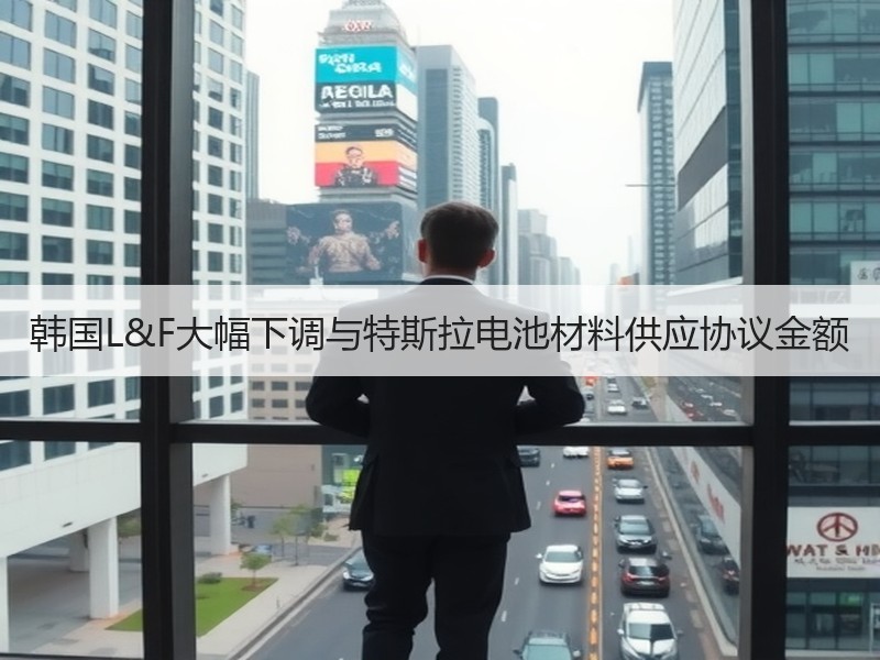 韩国L&F大幅下调与特斯拉电池材料供应协