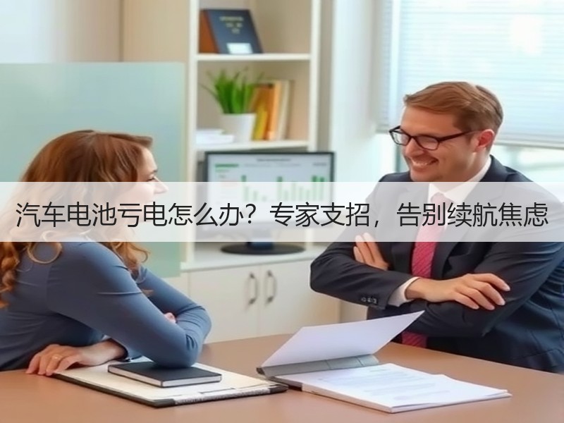 汽车电池亏电怎么办？专家支招，告别续航焦