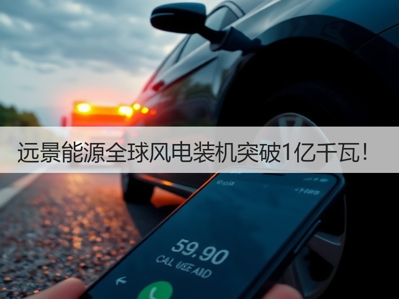 远景能源全球风电装机突破1亿千瓦！