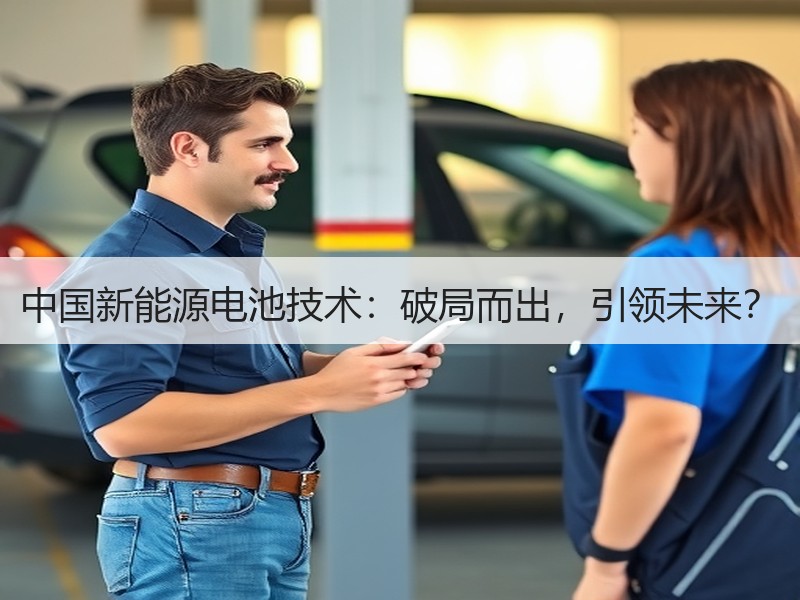 中国新能源电池技术：破局而出，引领未来？