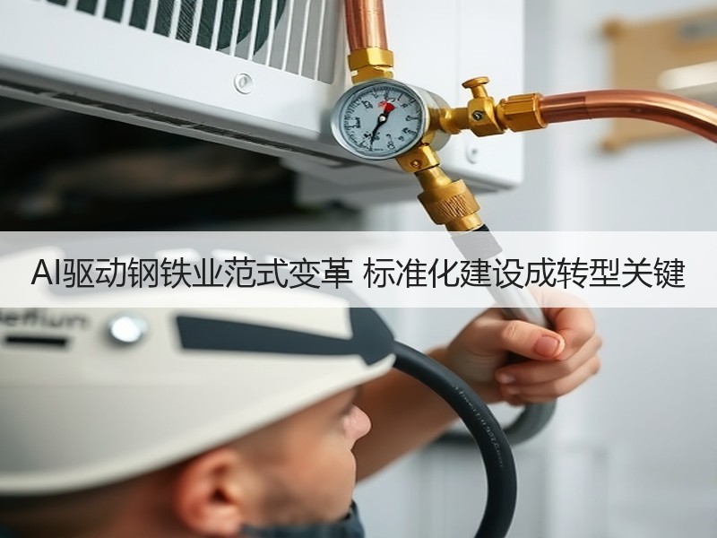 AI驱动钢铁业范式变革 标准化建设成转型