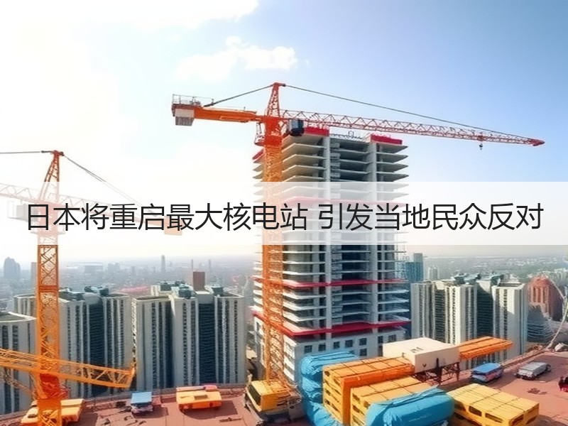 日本将重启最大核电站 引发当地民众反对