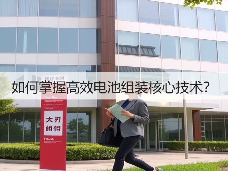 如何掌握高效电池组装核心技术？