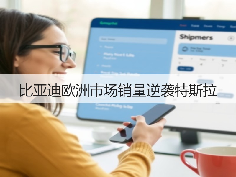 比亚迪欧洲市场销量逆袭特斯拉