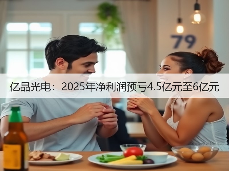 亿晶光电：2025年净利润预亏4.5亿元
