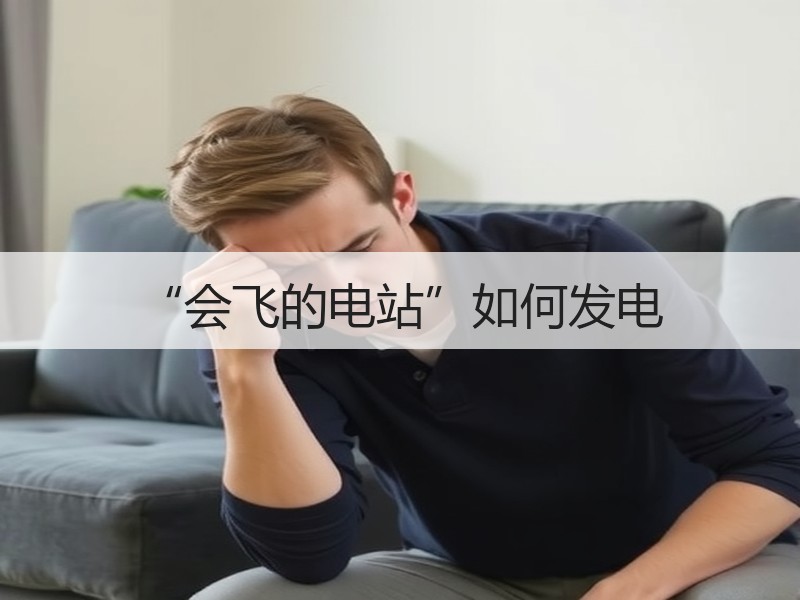 “会飞的电站”如何发电