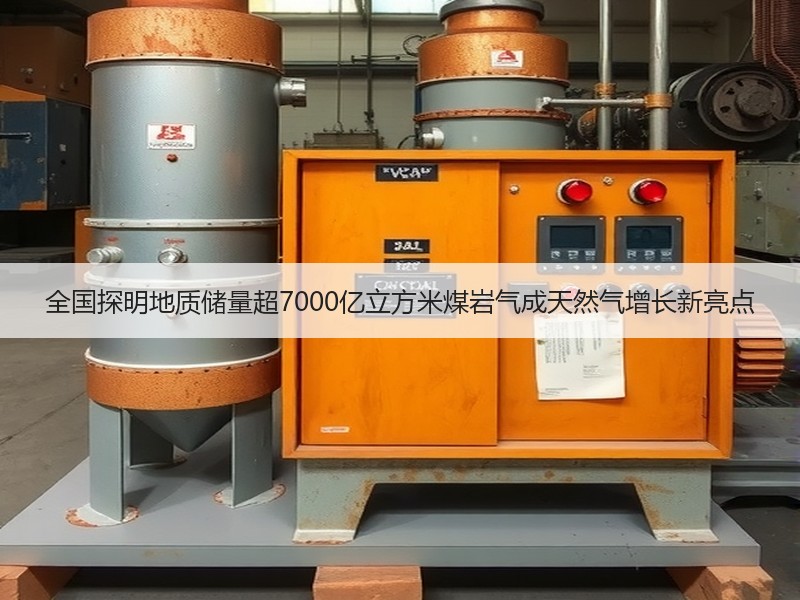 全国探明地质储量超7000亿立方米煤岩气