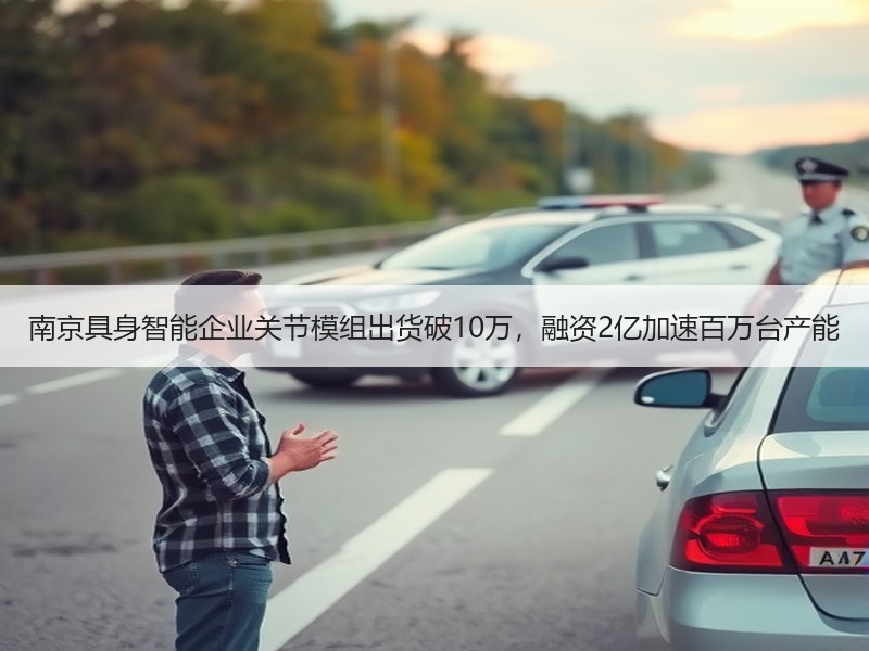 南京具身智能企业关节模组出货破10万，融