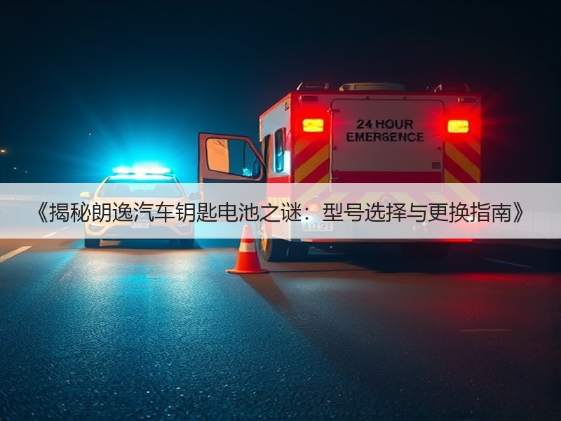 《揭秘朗逸汽车钥匙电池之谜：型号选择与更