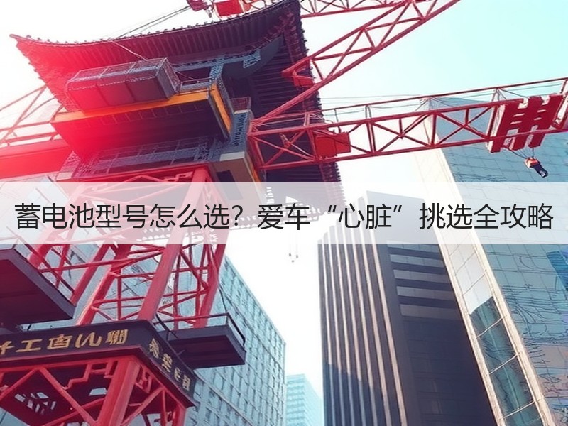 蓄电池型号怎么选？爱车“心脏”挑选全攻略
