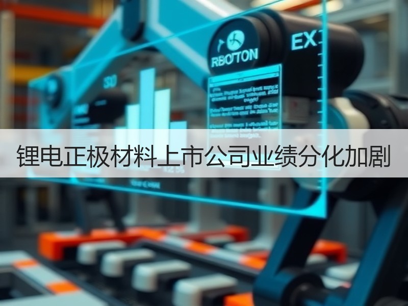 锂电正极材料上市公司业绩分化加剧