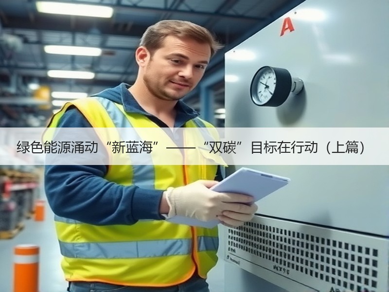 绿色能源涌动“新蓝海”——“双碳”目标在