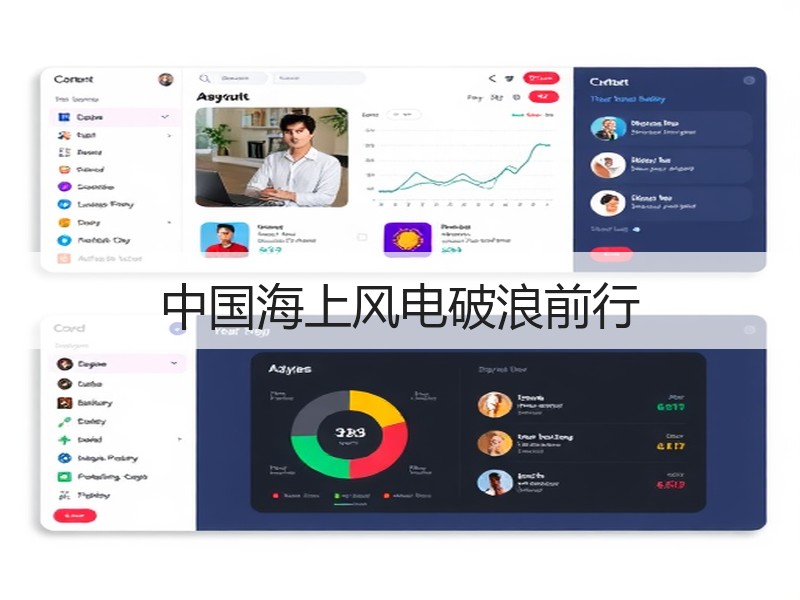 中国海上风电破浪前行